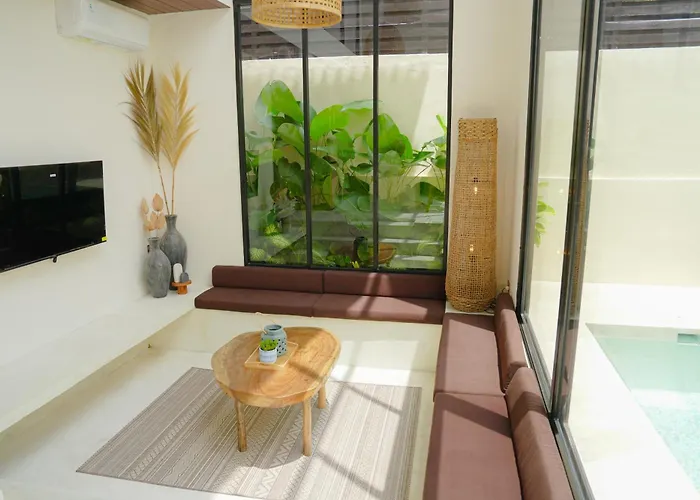 فيلة Brand New Tropical With Pool - Minutes To Melasti & أُلُواتو